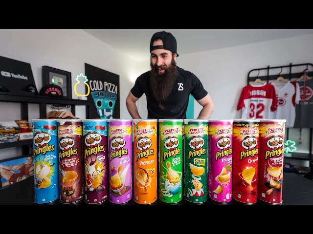 THE 1000 PRINGLES CHALLENGE | BeardMeatsFood