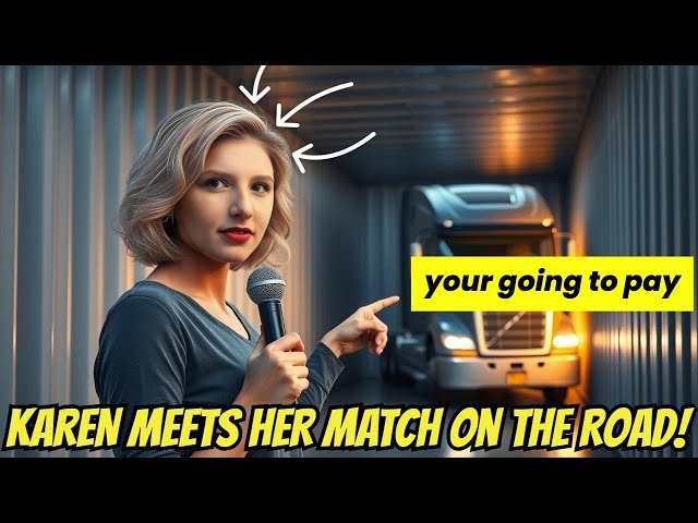 KAREN MEETS HER MATCH on the Road!