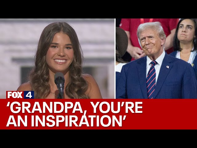 Kai Trump speaks about grandfather, Donald, at RNC: FULL SPEECH