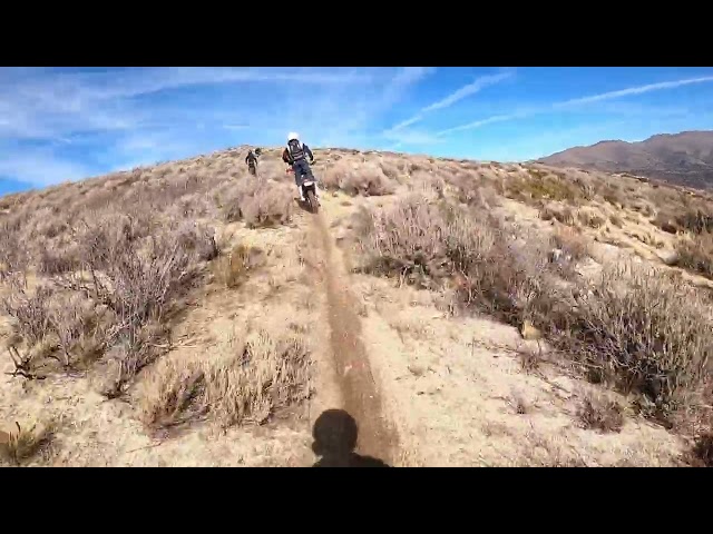 Single Track Riding at Moon Rocks