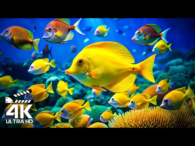 Immersed In Wonder Aquarium 4K ULTRA HD - The Beauty and Diversity of Marine Life