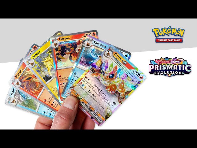 Opening Pokemon TCG Prismatic Evolutions Poster Collection - Pokemon Card Opening