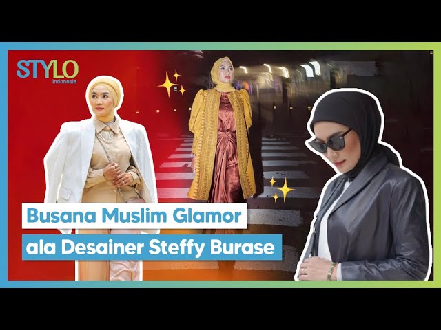 Fathiyyah by Steffy Burase, Busana Muslim Glamor dengan Sentuhan Motif Tenun Aceh | Stylo