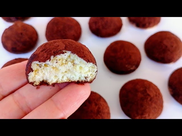 Only 1 minutes and minimum ingredients! Cookies that melt in your mouth! Perfect Recipes!