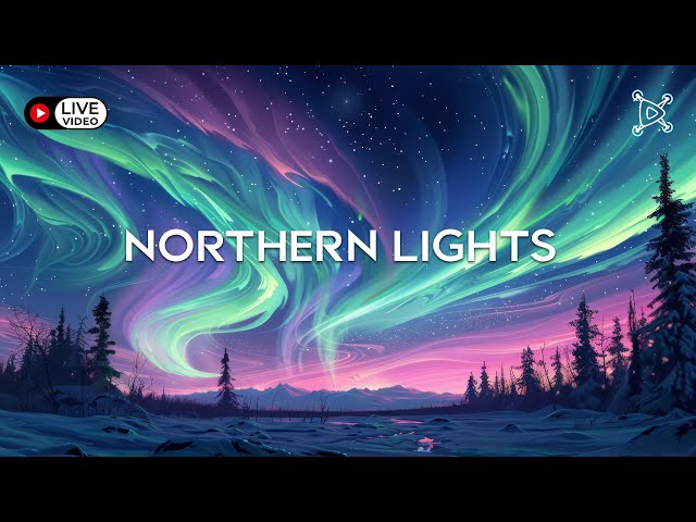 24x7 Live Aurora Borealis Magical Display of Northern Lights