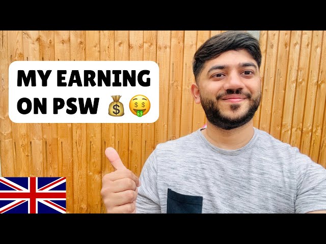 How much a Student Can Earn on PSW in UK 🇬🇧 My Earning on PSW in UK 💷🤑