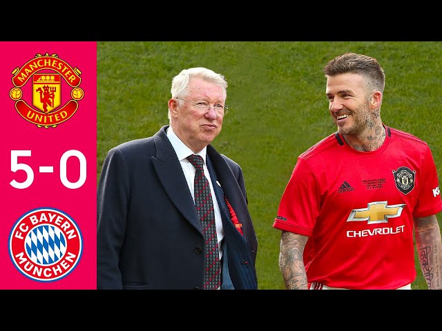 48 Year Old David Beckham TOYED Legends Bayern & IMPRESSED Sir Alex Ferguson