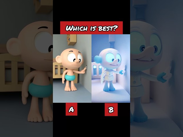 A or B? Comment your answer #shorts #animation #funny #cartoon #memes