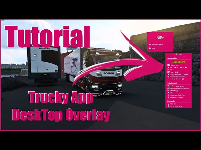 TRUCKYAPP I Tutorial I Voce precisa ter esse app no Seu ETS2 e ATS