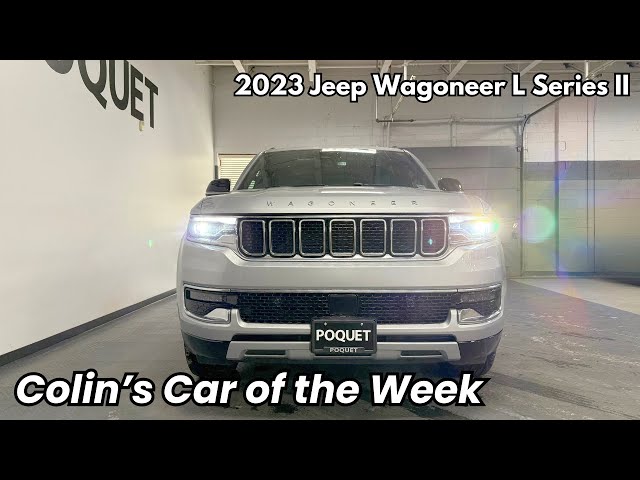 2023 Jeep Wagoneer L Series II / 15,105 miles / MSRP: $79,415 / Poquet Price: $58,950