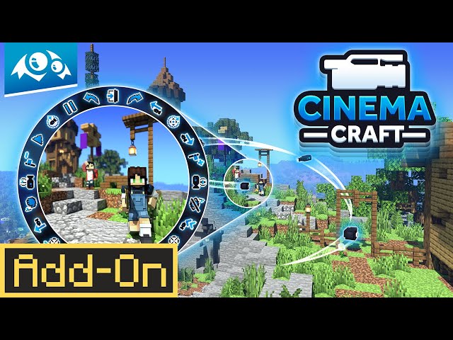 CINEMA CRAFT ADDON Adds Replay MOD to Minecraft Bedrock Edition