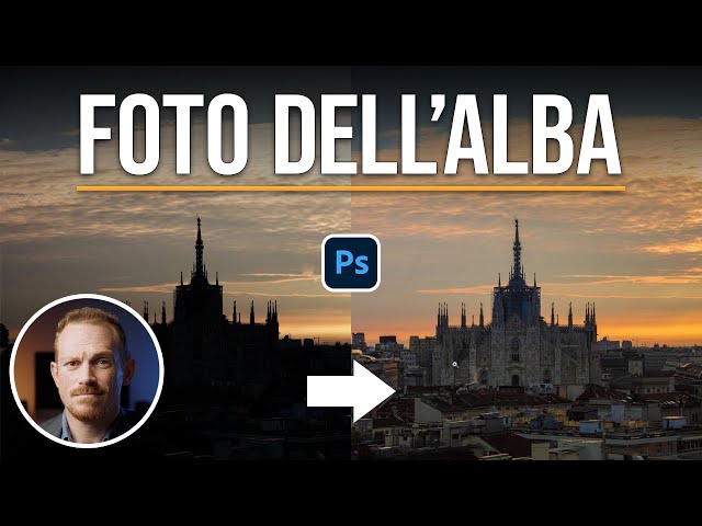 SI RIESCE A SALVARE o è ROVINATA? Modifico le Vostre Foto 📷 Alba a Milano con Photoshop CameraRaw 🖥️