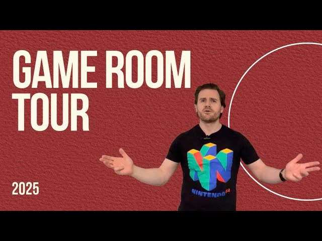 Game Room Tour January 2025 & Discussion N64 PS1 PS2 Megadrive Dreamcast + More!