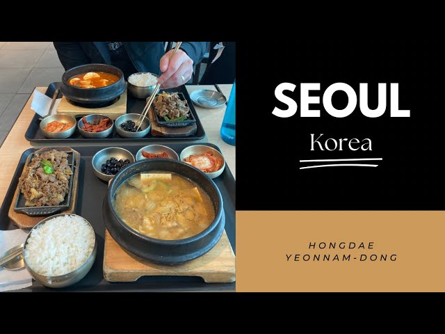 SEOUL, SOUTH KOREA VLOG | Yeonnam-dong, Hongdae | March 2023