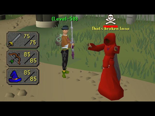 This is one of the strongest level 58s in Runescape