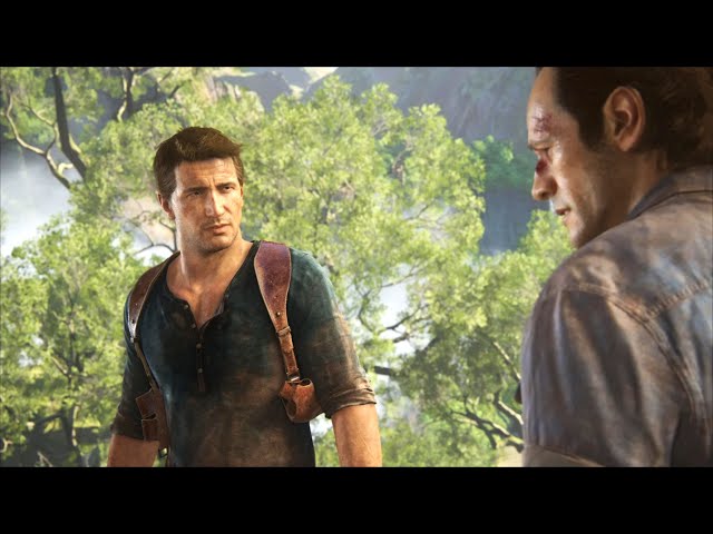 Uncharted 4 PS5 Remastered - Nathan Finds Out About Sam's Lie Full Scene