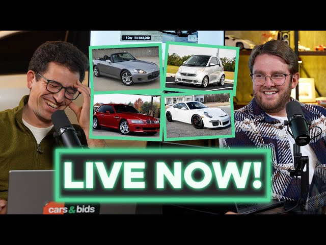 How Much Did the 2900 Mile BMW 1M Sell for? And More Incredible Sports Cars LIVE NOW on Cars & Bids!