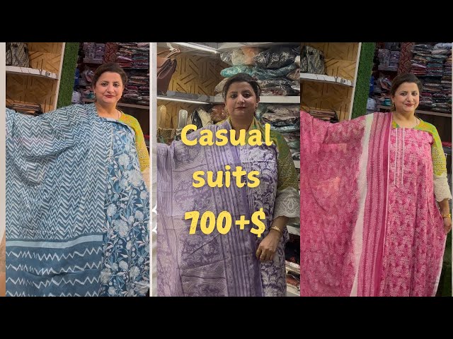 Dhamekedar rates||loot lo||casual cotton suits ||ghar baithe order karay||flat 700😍😍