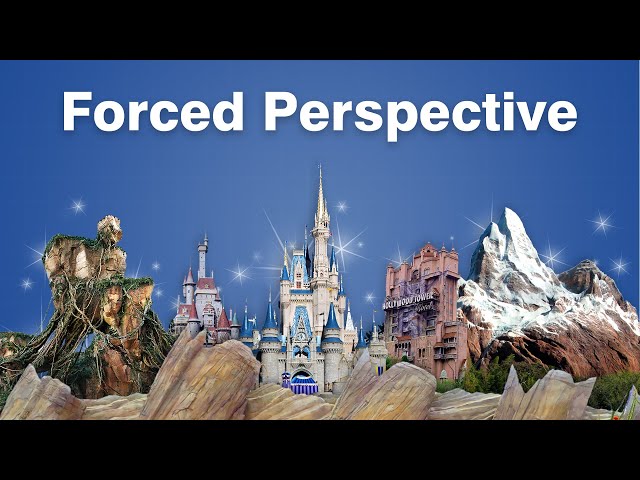 The Science of Forced Perspective at Disney Parks