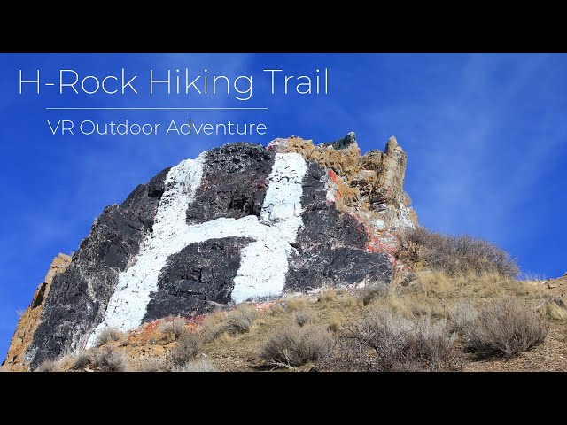 H-Rock Hiking Trail | Salt Lake City, UT | VR Hike with Lofi Hip Hop Beat