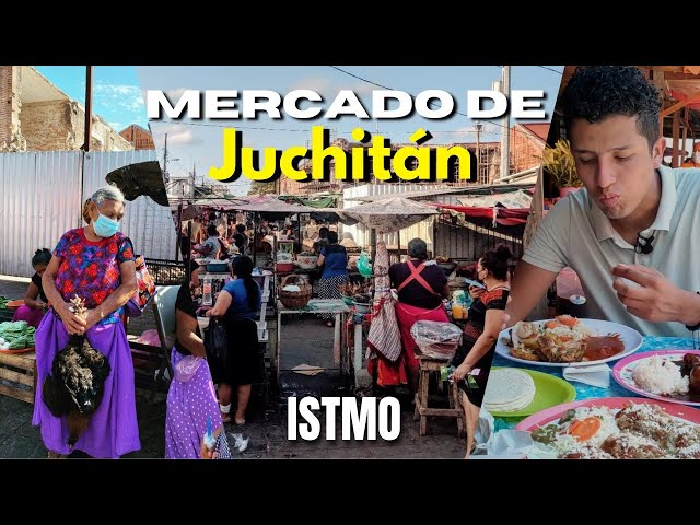 MERCADO de JUCHITÁN en el Istmo de Tehuantepec 🇲🇽  ¿A que sabe la carne de iguana? 🦎😱 | OAXACA