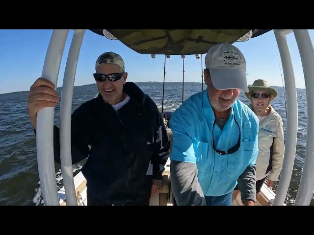 Fishing Pine Island Sound with Carla and Jerry.  January 14th, 2022.