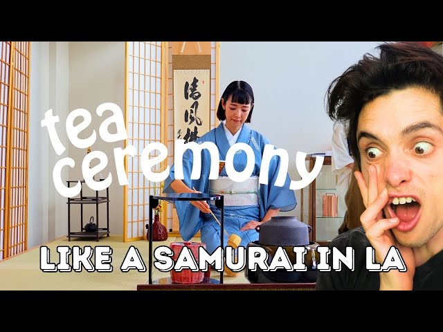 DRINKING LIKE A SAMURAI? Japanese Matcha Tea Ceremony In Los Angeles