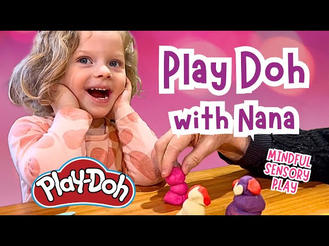 Sparkles & Sweet Scents Play Doh Fun ✨ Grandma & Toddler Time 👵🏼 Learn Colors & Sensory Words