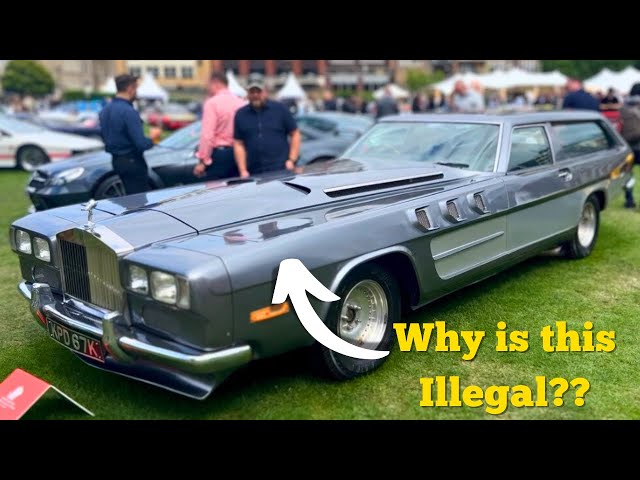 The Truth To Why Rolls Royce Didn't Accept This Insane Car | Best Cars At London Concours 2024.