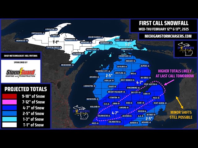 Winter Storm Briefing - February 10th, 2025