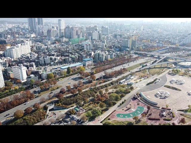 DJI 매빅 미니 - 한강 드론공원 드론촬영 [Short] (DJI Mavic Mini - Seoul Han River)