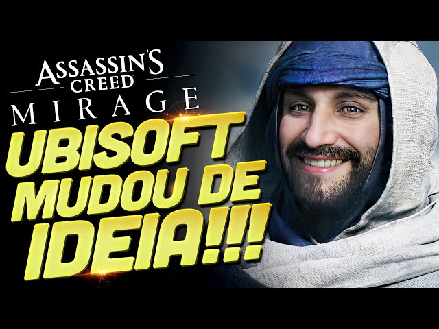 DO NADA!!! A UBISOFT MUDOU DE IDEIA E ASSASSIN'S CREED MIRAGE PODE RECEBER UMA DLC!! #RUMOR