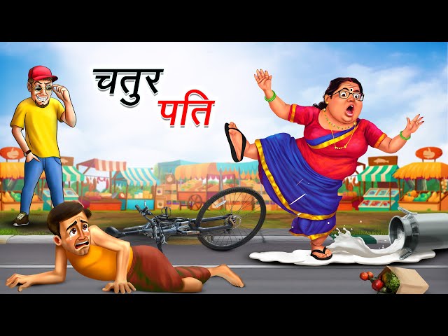 चतुर पति | CHATUR PATI | Hindi Story | Hindi Kahaniya | Moral Stories | cartoon story