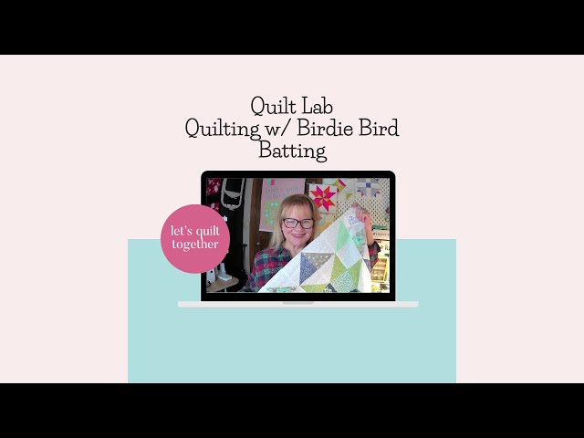 Quilt Lab Birdie Bird Batting