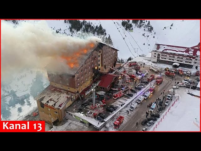 Death toll rises to 66 in fire at ski resort hotel in northwestern Turkey