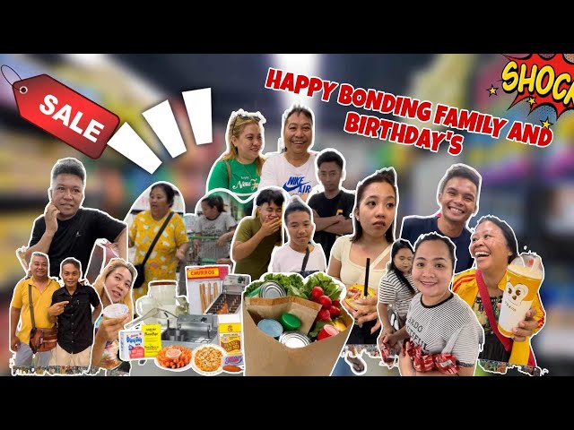 HAPPY BONDING FAMILY AND BIRTHDAYS