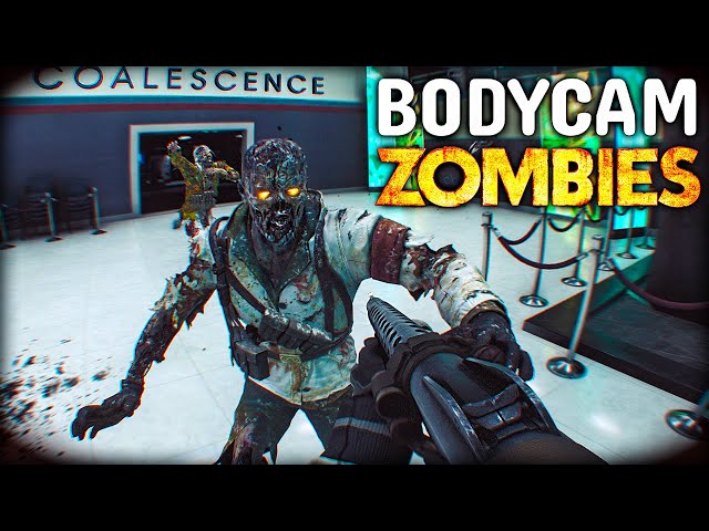 A Bodycam Stealth Game in Black Ops 3 Zombies... (INTENSE ENDING)