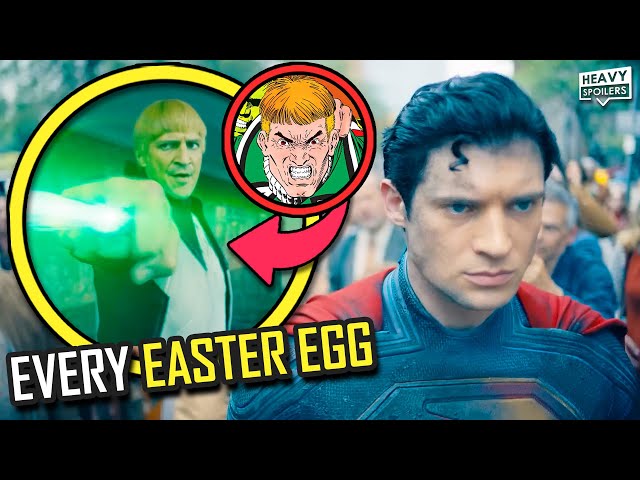 SUPERMAN Official Teaser Trailer Breakdown | Easter Eggs Explained, Krypto, Lex, Hawkgirl & Reaction