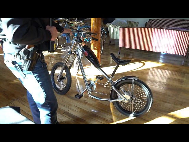 West Coast Choppers Jesse James Chopper Bicycle RARE MINT & ORIGINAL museum auction