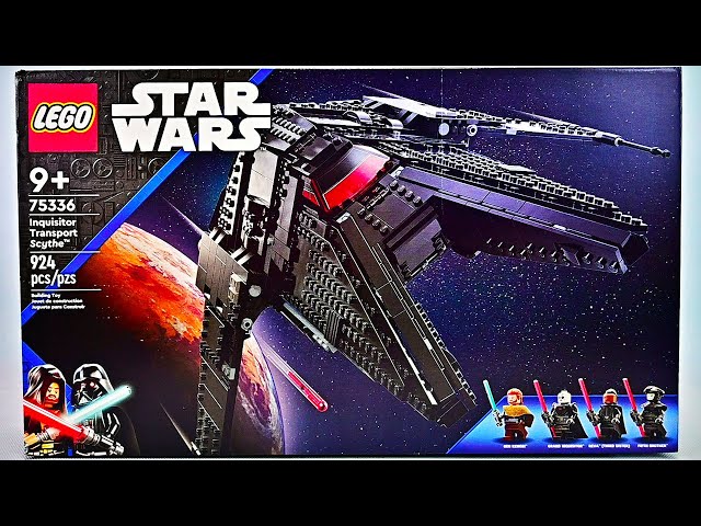 LEGO Star Wars Inquisitor Transport Scythe (75336) Review!