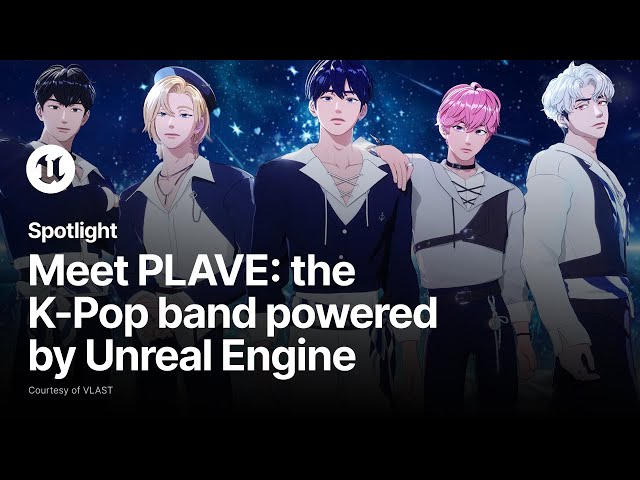 Introducing PLAVE: the animated Korean boy band powered by Unreal Engine