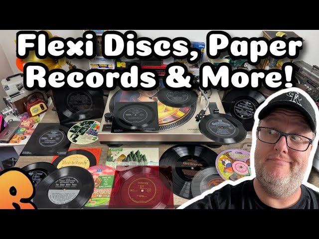 Vinyl’s Wild Side: Exploring Flexi Discs, Paper Records & Picture Discs!