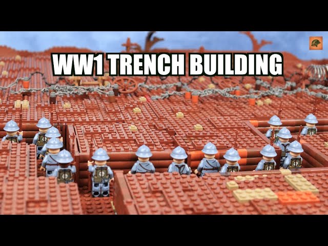 Lego WW1 trench building review / review #4