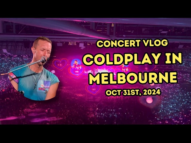 Melbourne Vlog - COLDPLAY CONCERT harga gak sampe Rp800,000?