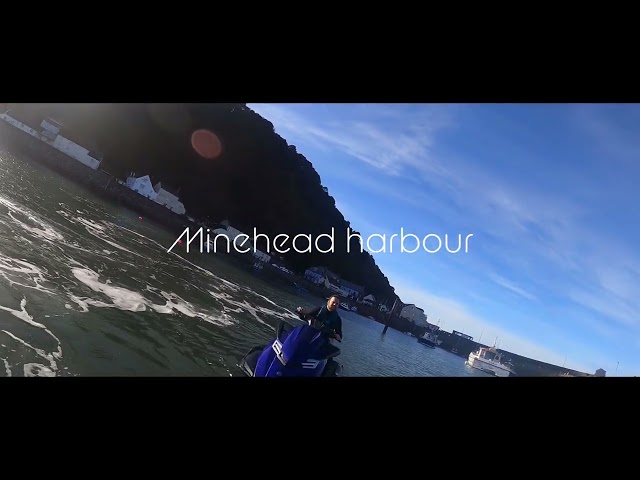 Jetski ride over to north Devon and back to penarth