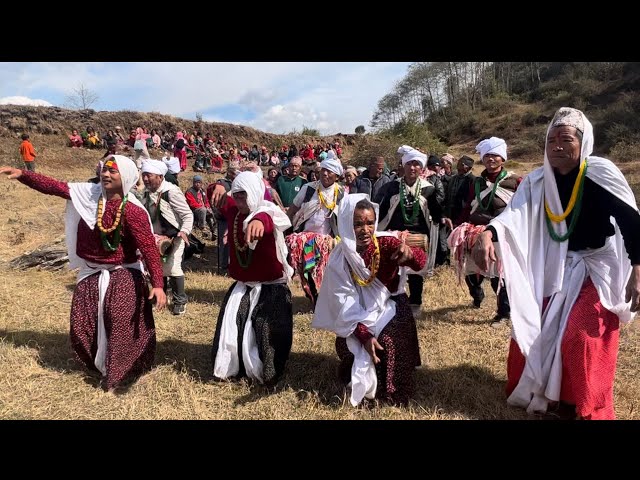 सरस्वती पूजा २०८० भाग -२ म्यागदी देविस्थान / पूर्खौली नॉच 💚 #nepaliculture  #viral #nepal