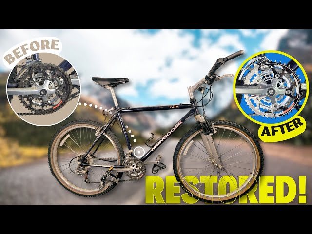 DIY Bike Restoration | Reviving a Classic Mongoose Alta MTB for Profit!