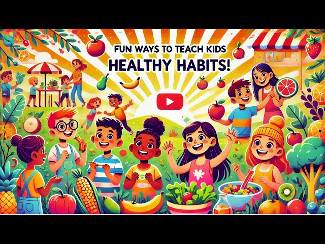 Fun Ways to Teach Kids Healthy Habits