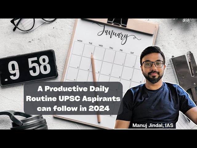 How to create a winning Daily ROUTINE for UPSC and Exam prep | This is the routine I followed