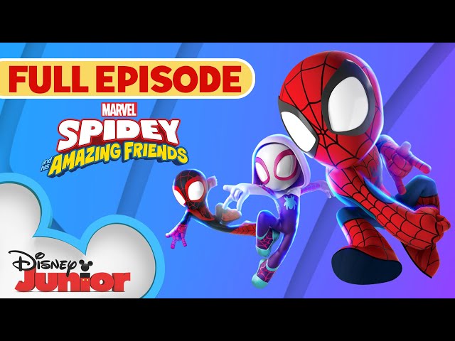 Spidey To the Power of Three | Marvel's Spidey and His Amazing Friends | Full Episode | @disneyjr